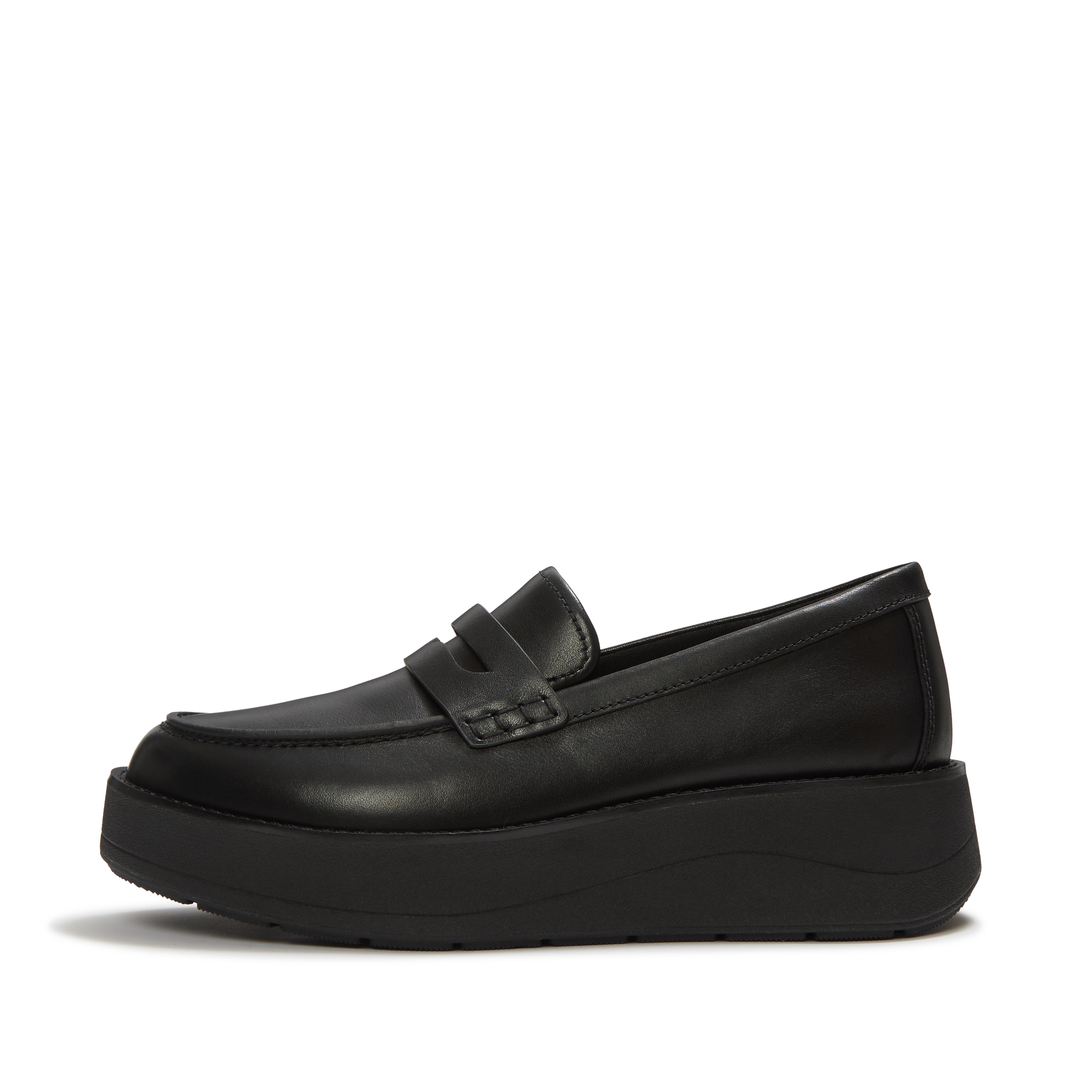 FitFlop GEN-FF Roam Leather Loafers - Black