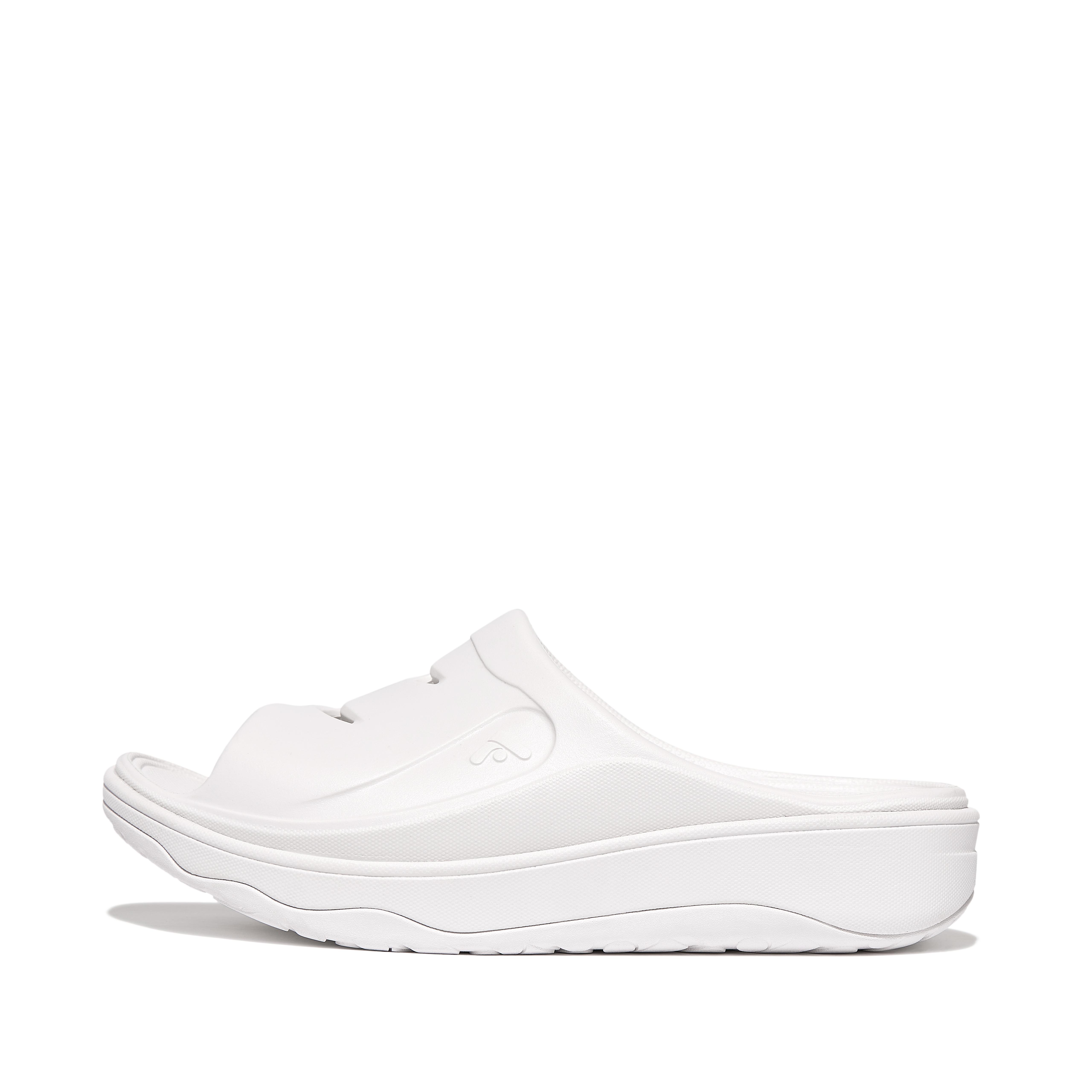 FitFlop RELIEFF Recovery Slides - Urban White