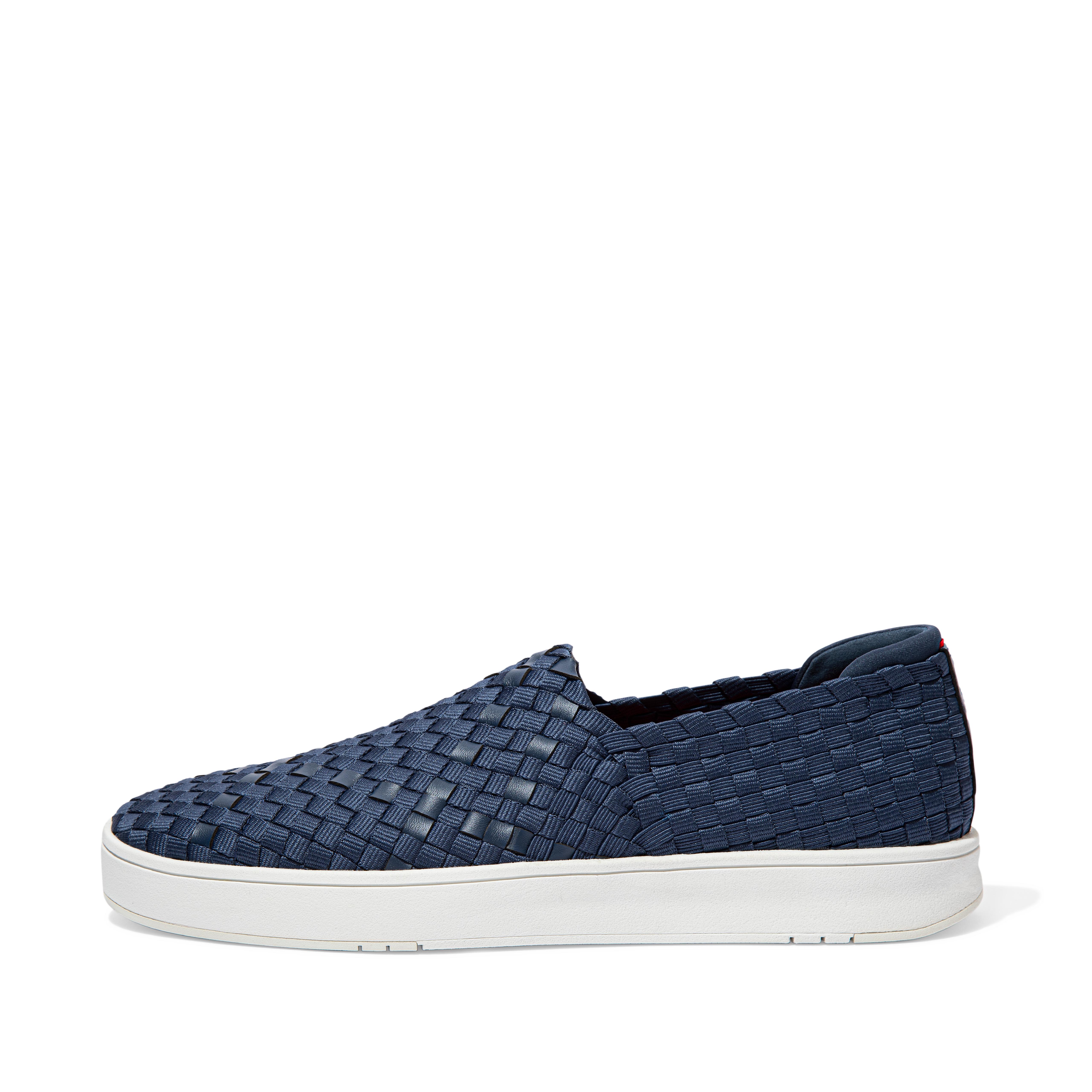 FitFlop RALLY X Mens Duo-Weave Slip-Ons - Navy