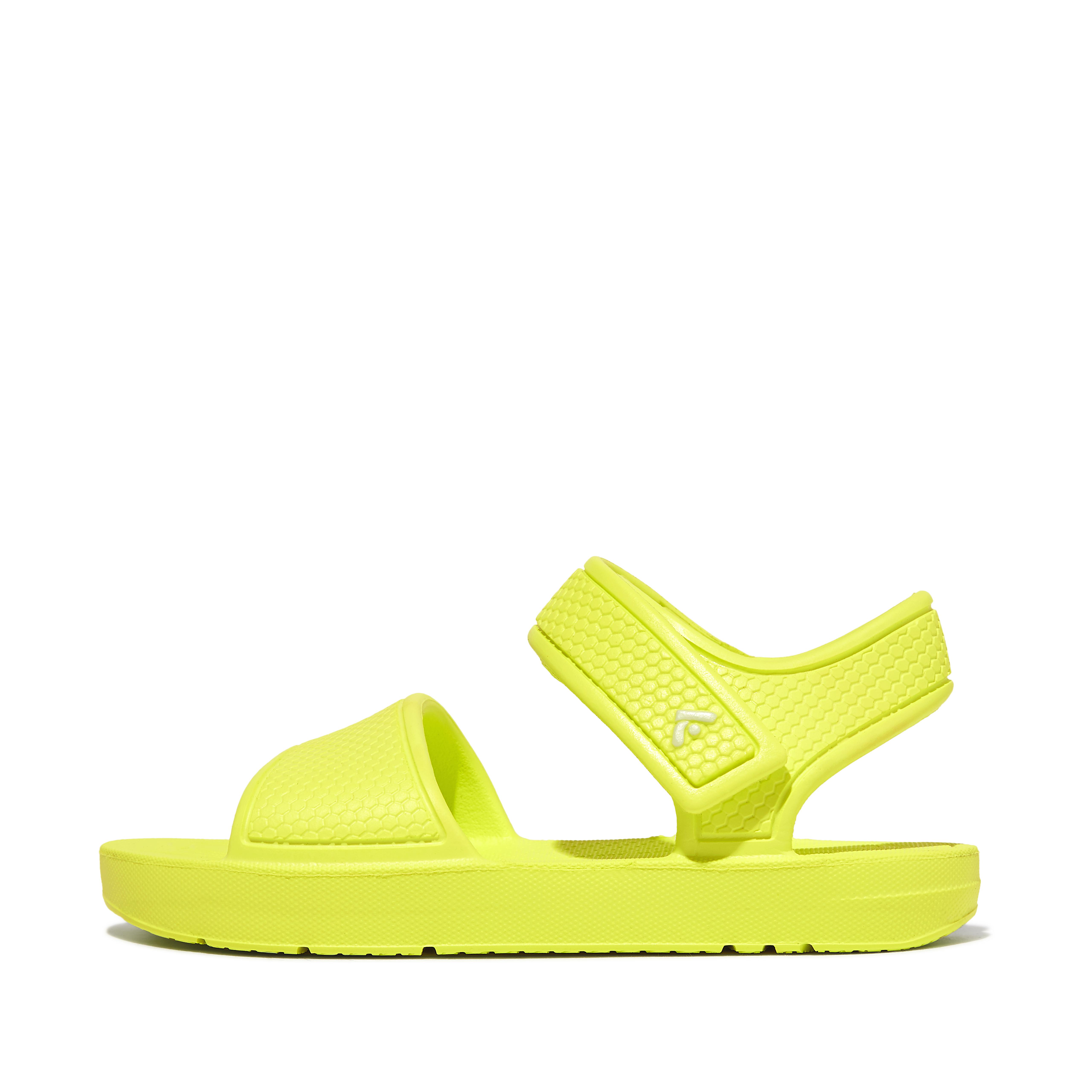 FitFlop iQUSHION KIDS Toddler Ergonomic Back-Strap Sandals - Electric Yellow