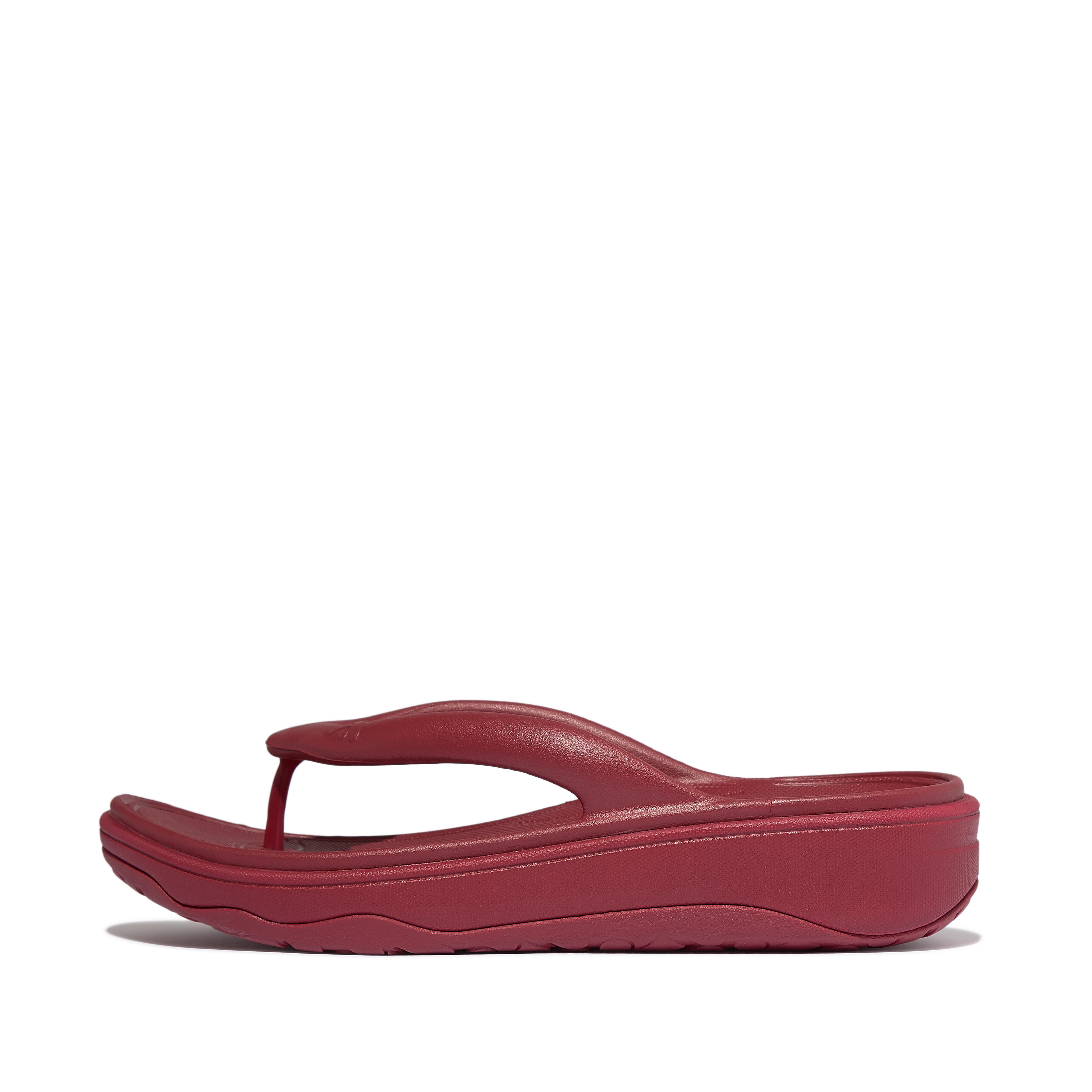 FitFlop RELIEFF Recovery Toe-Post Sandals - Berry