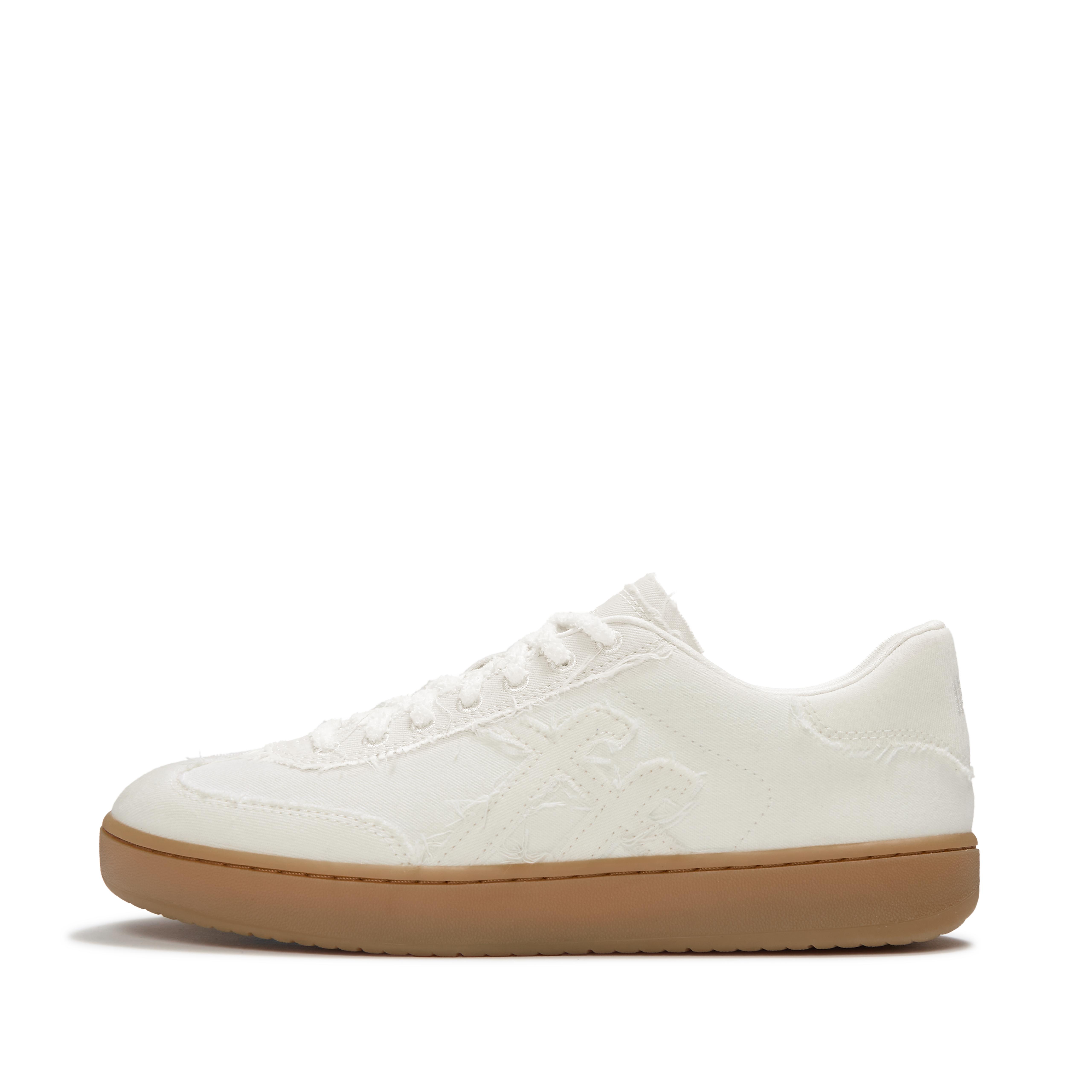FitFlop THE DASH FF T-Toe Denim Sneakers - White