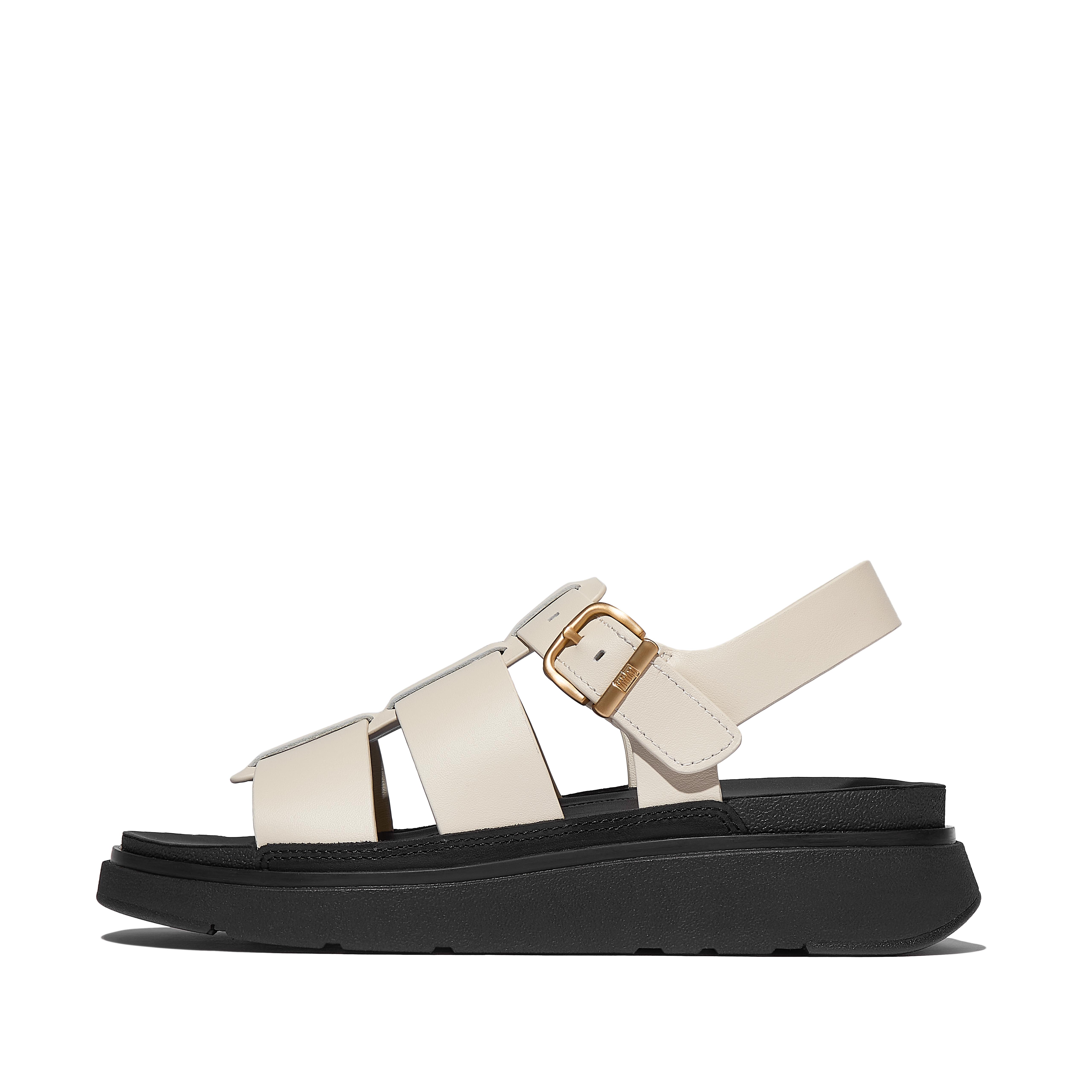 FitFlop GEN-FF Leather Fisherman Sandals - Paris Beige