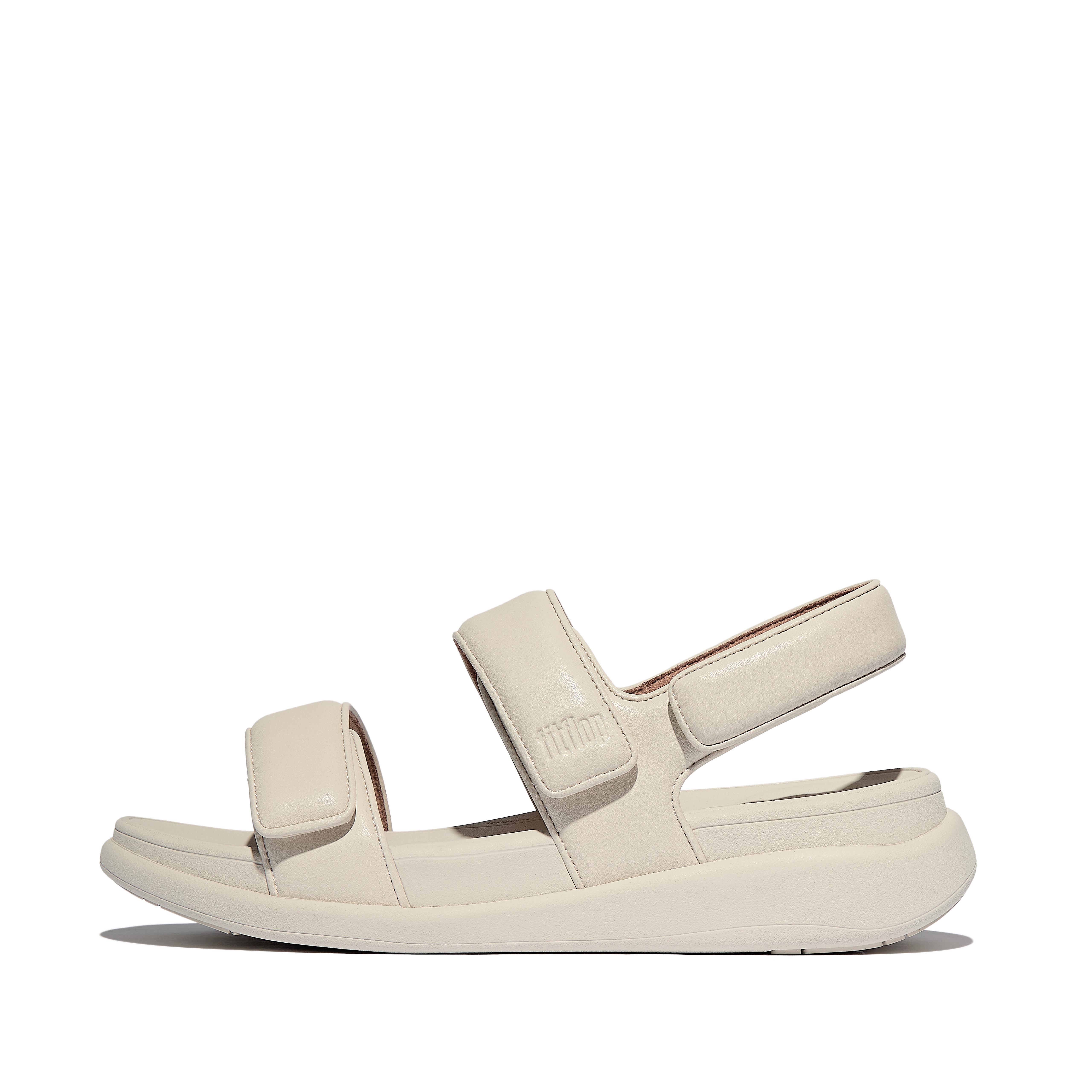 FitFlop F-MODE GO Adjustable Back-Strap Sandals - Paris Beige