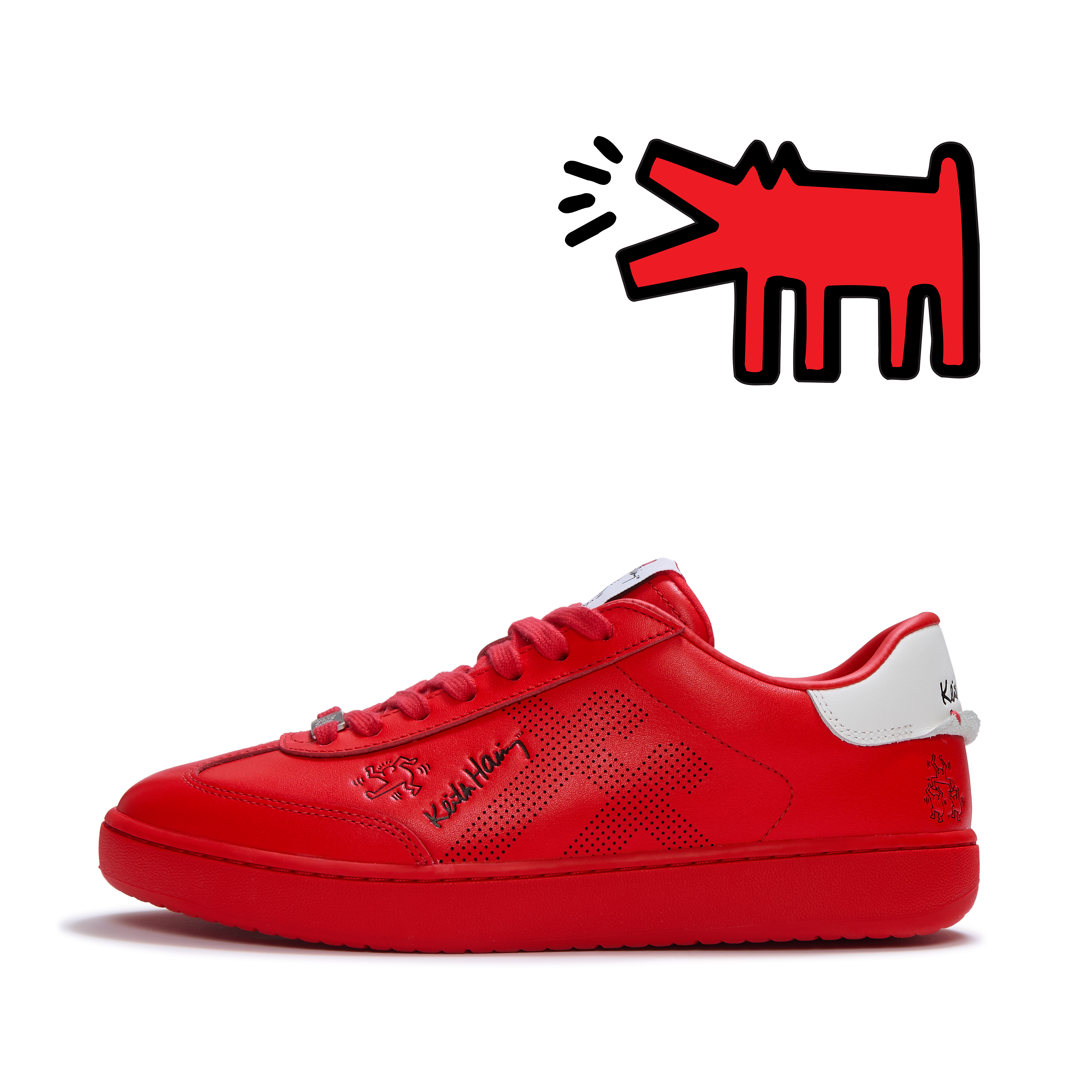 FitFlop DASH | KEITH HARING FF Sneakers - Rich Red