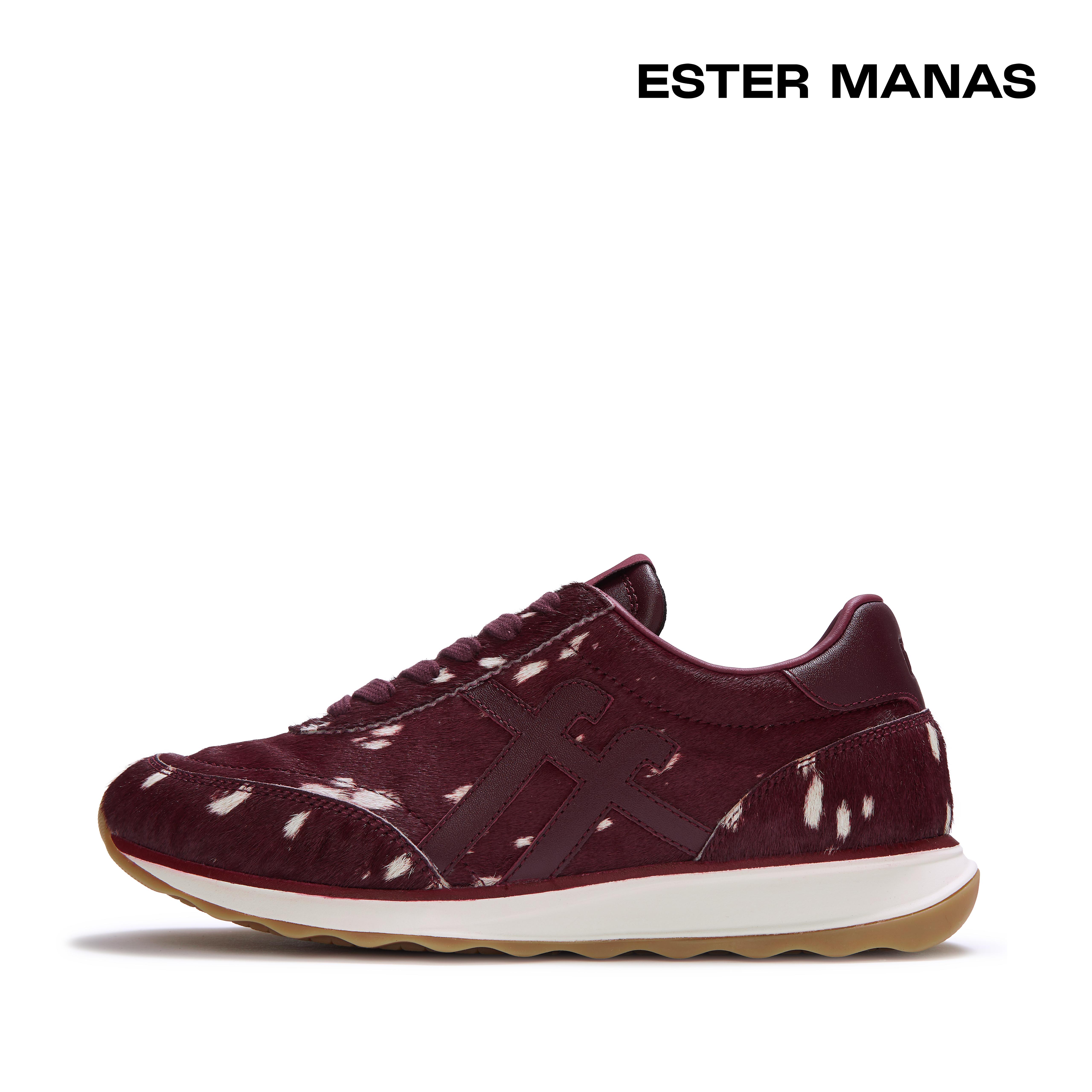 FitFlop RETRO-Q FF | ESTER MANAS Sneakers - Dark Merlot