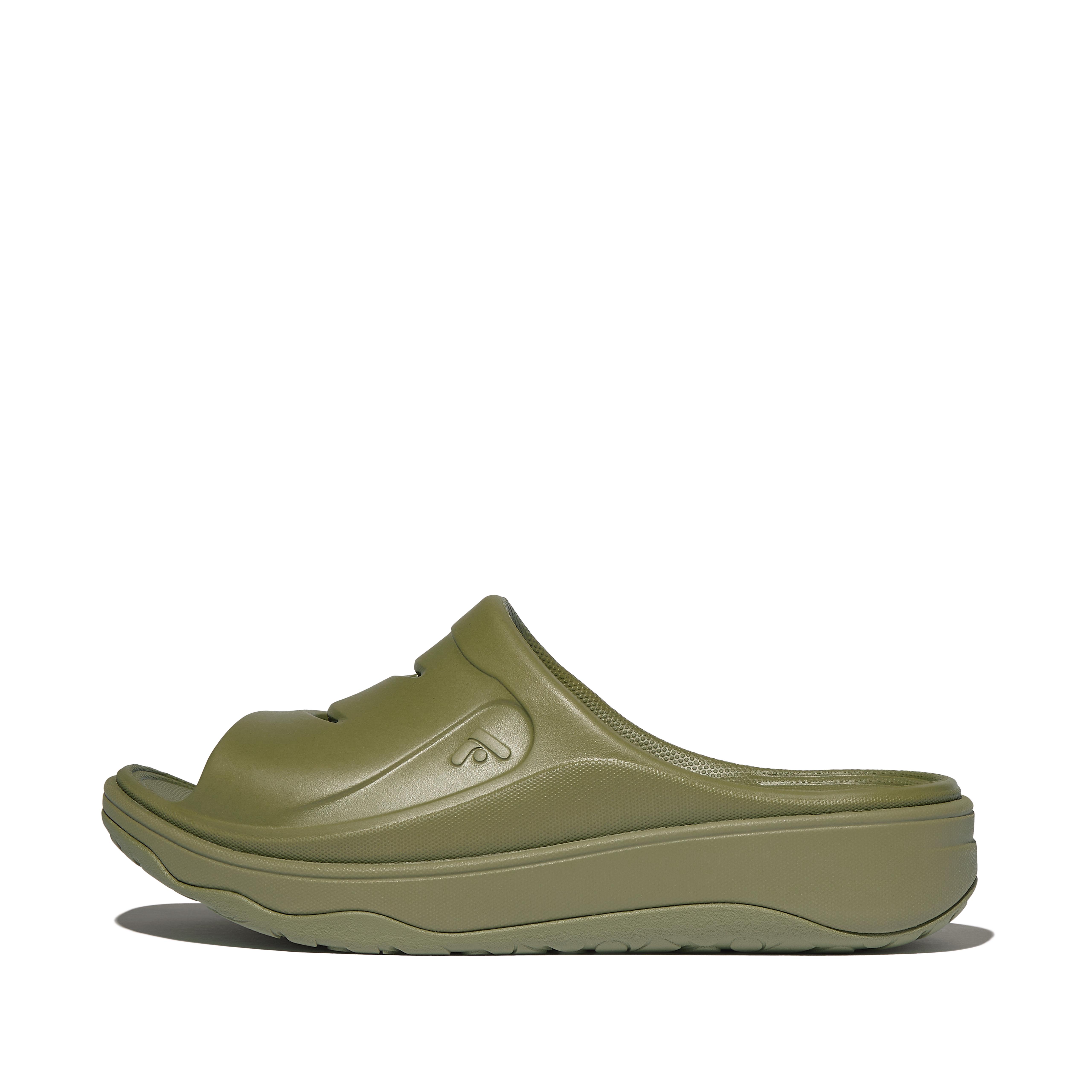 FitFlop RELIEFF Recovery Slides - Camo Green