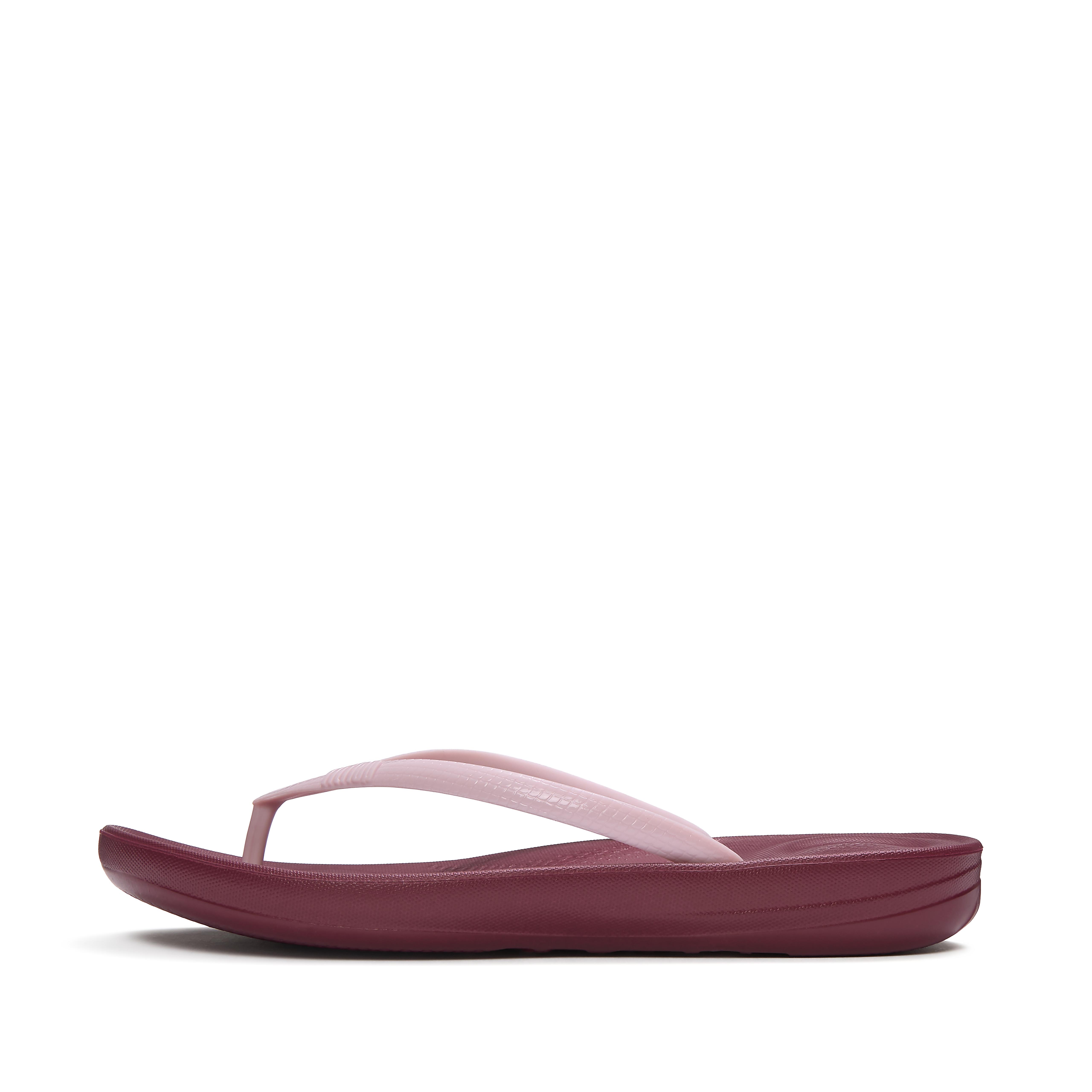 FitFlop IQUSHION Ergonomic Flip-Flops - Lilac/Merlot