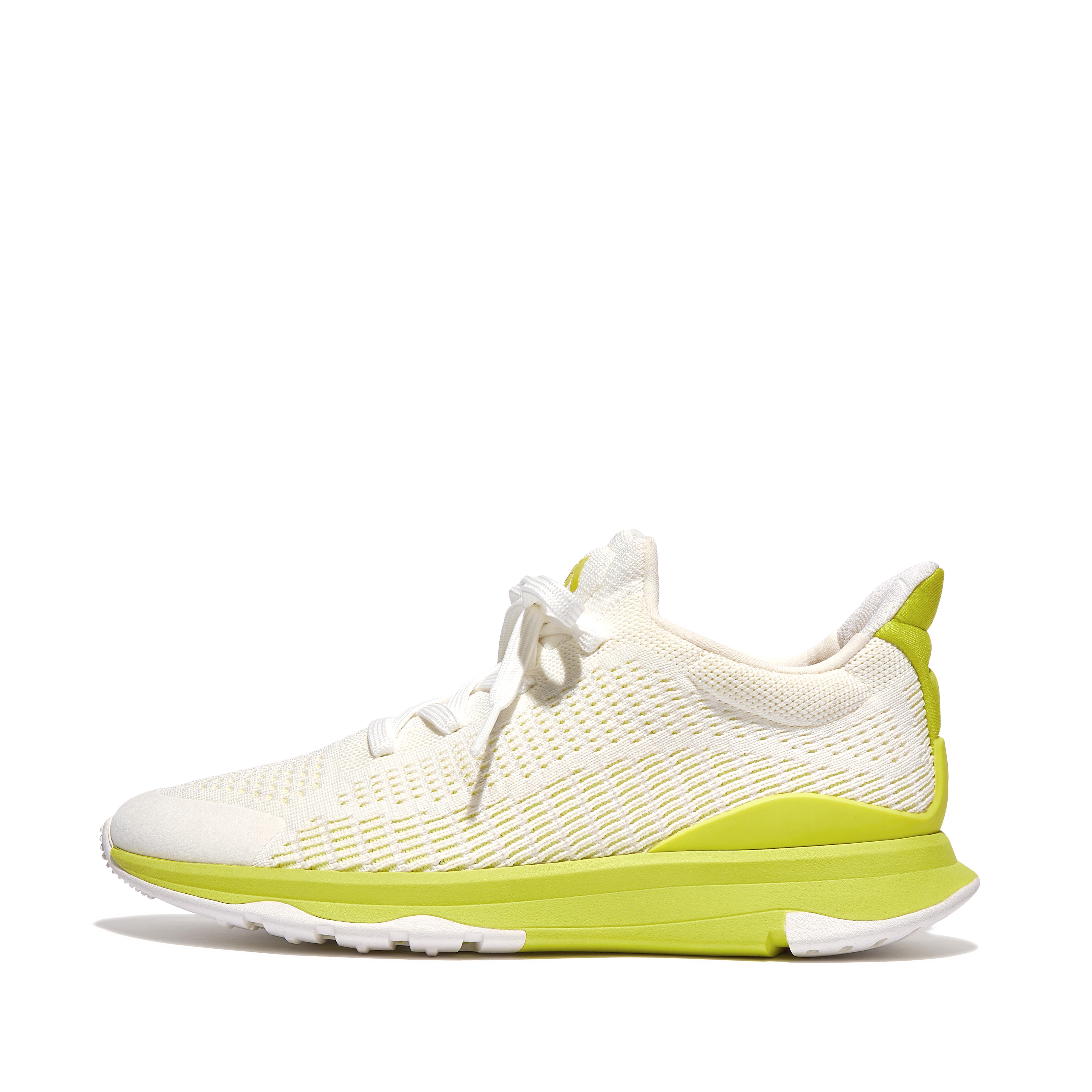 FitFlop VITAMIN FFX Knit Sports Sneakers - Urban White Mix