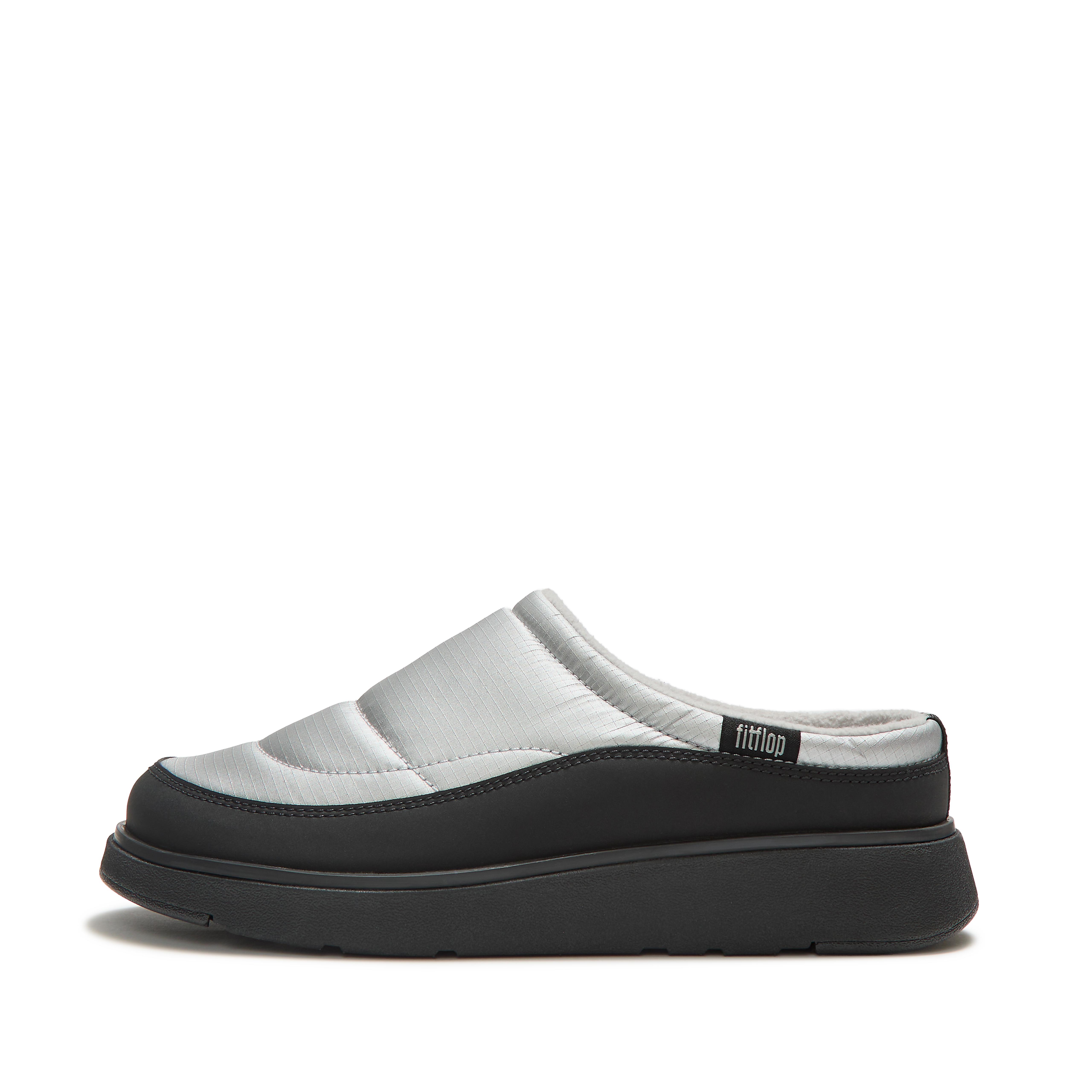 FitFlop GEN-FF Padded Mules - Silver
