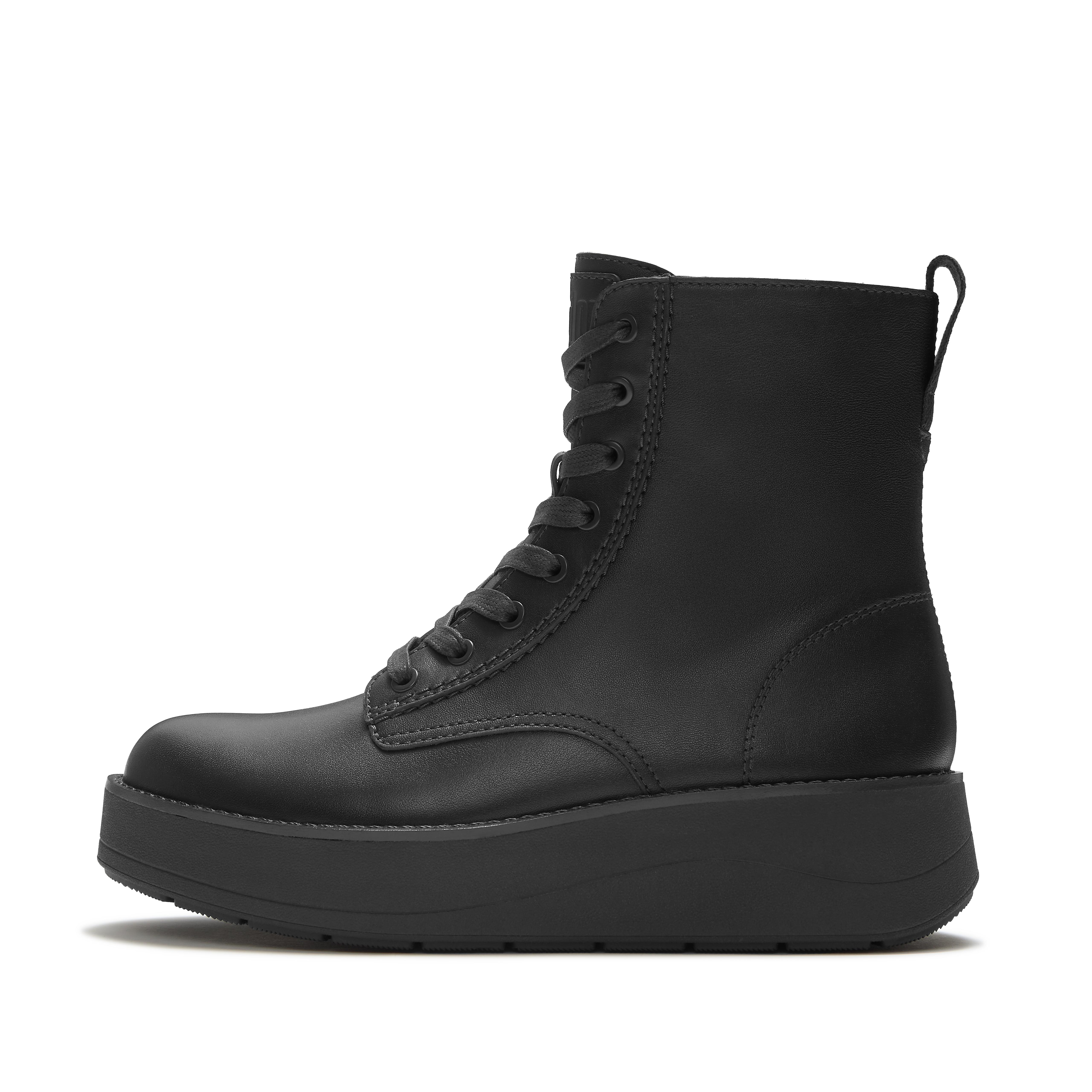 FitFlop GEN-FF Roam Leather Boots - Black