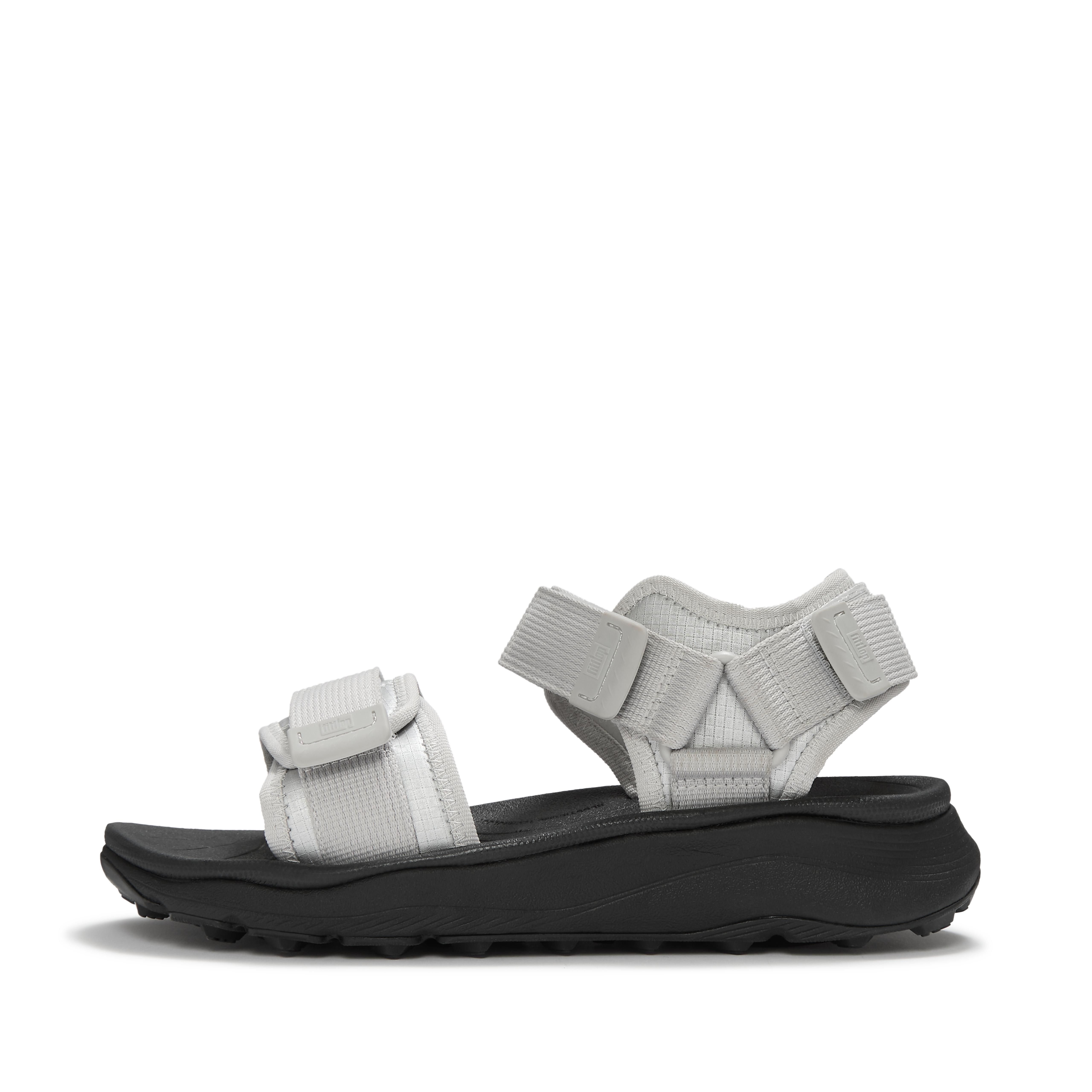 FitFlop NEO-D-HYKER Water Resistant Sandals - Silver