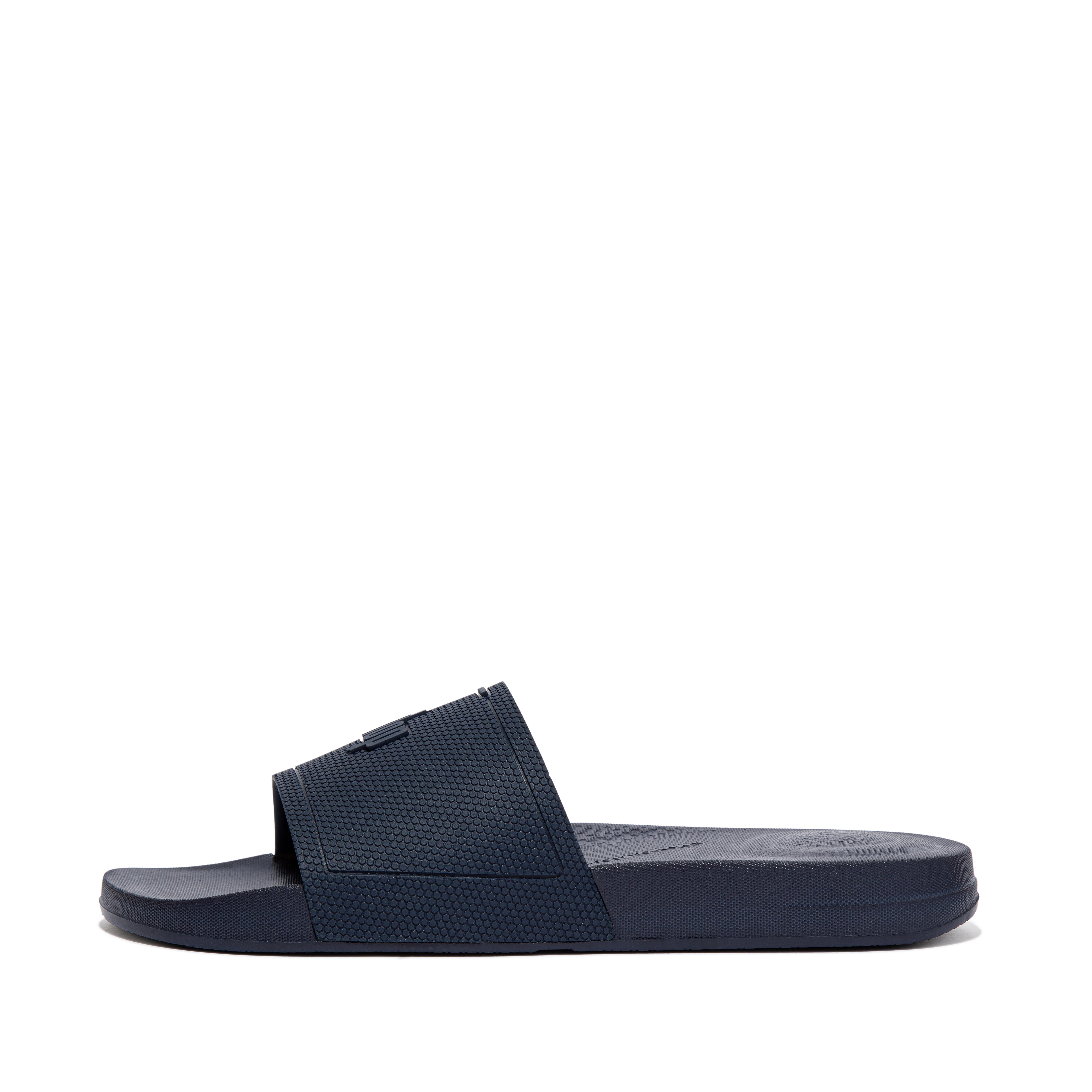 FitFlop iQUSHION Mens Pool Slides - Midnight Navy