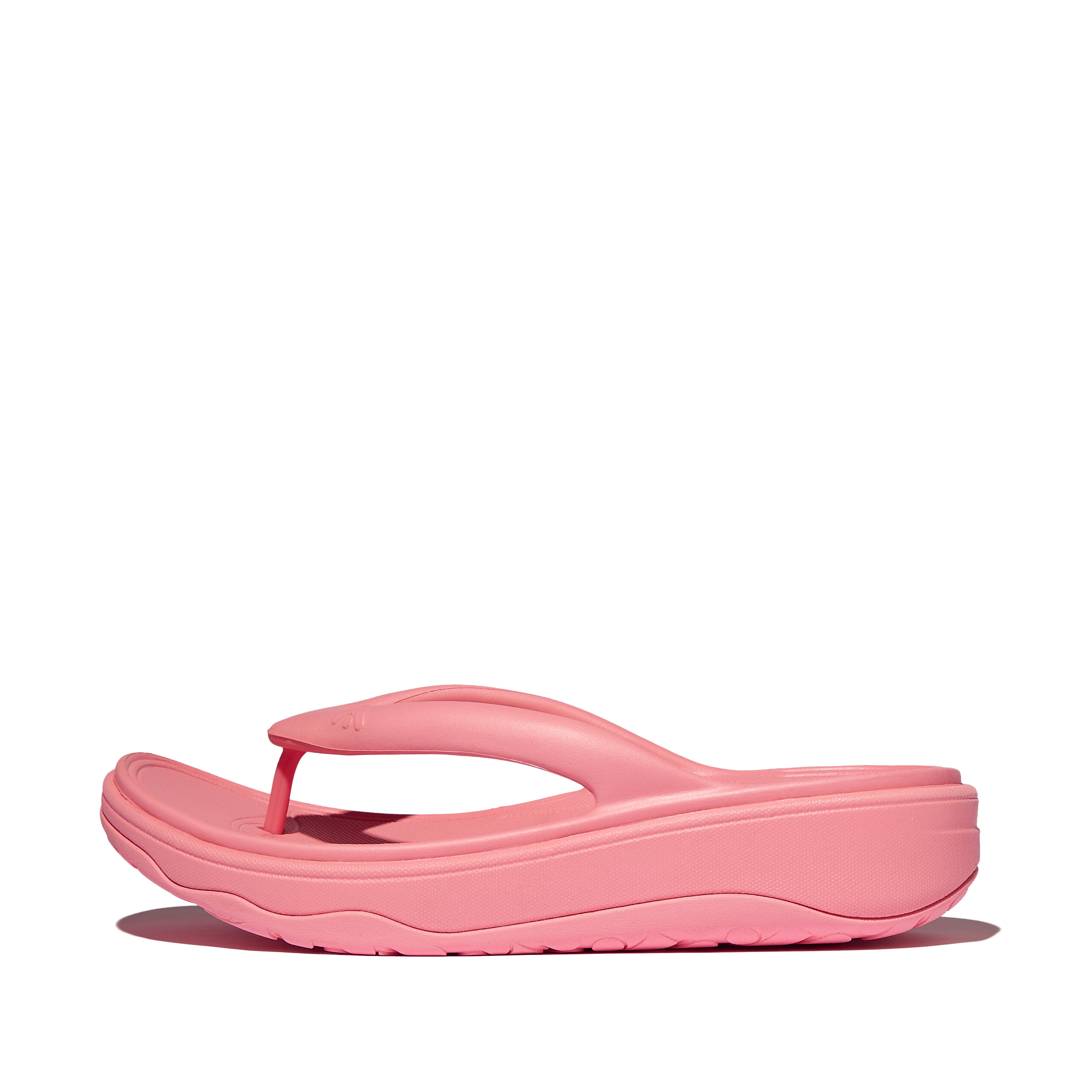 FitFlop RELIEFF Recovery Toe-Post Sandals - Pink Perfect