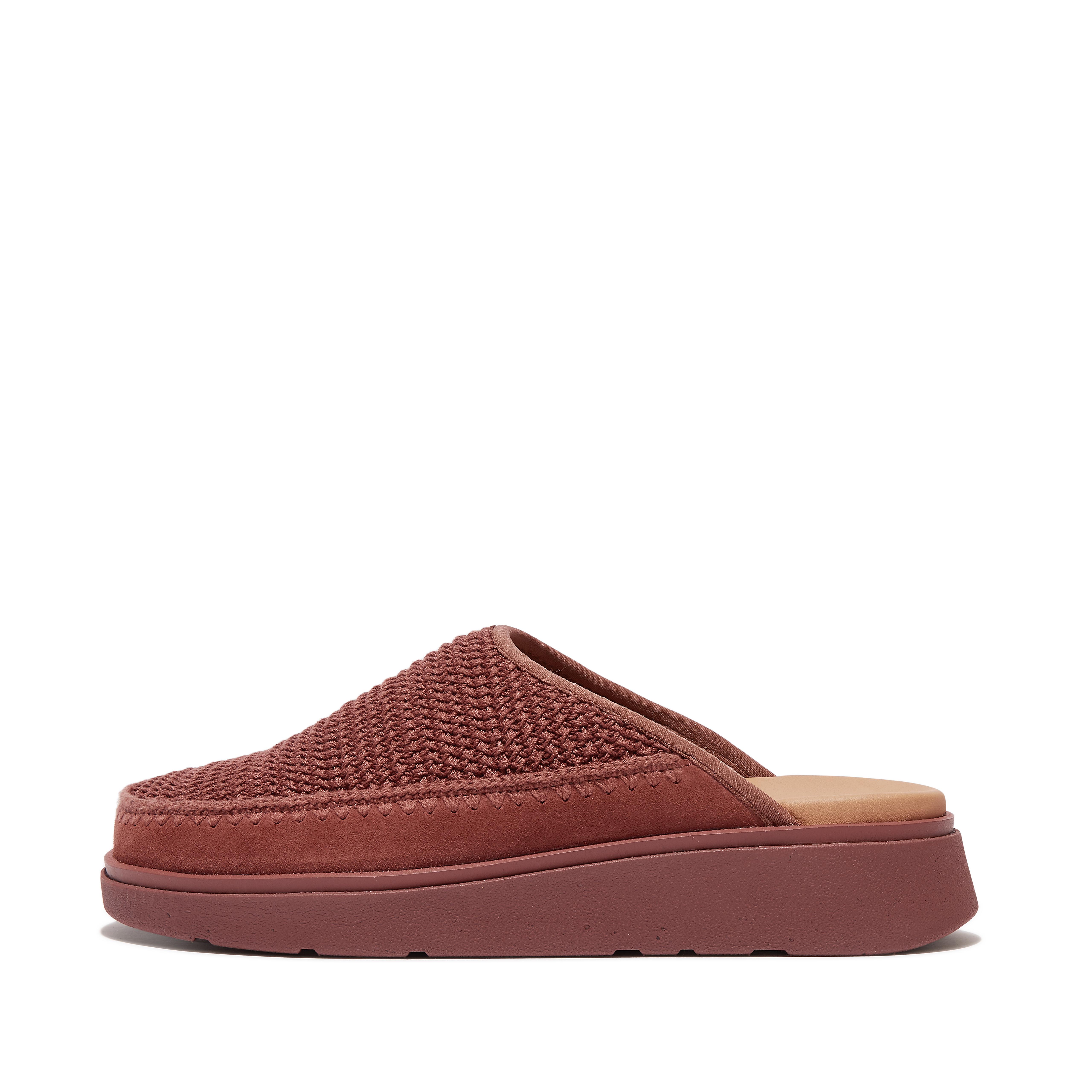 FitFlop GEN-FF e01 Crochet Mules - Clay Brown