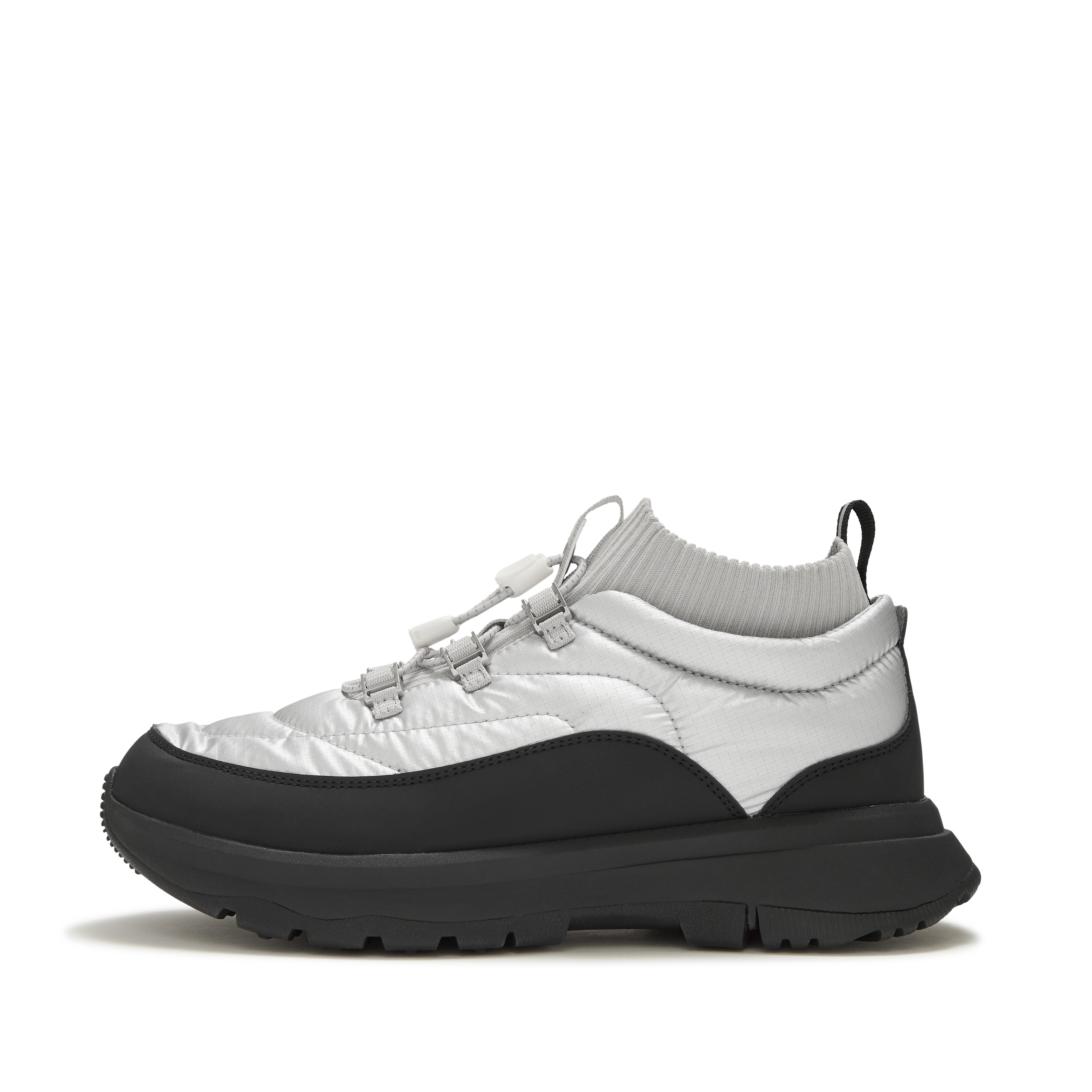 FitFlop NEO-D-HYKER Water Resistant Sneakers - Silver
