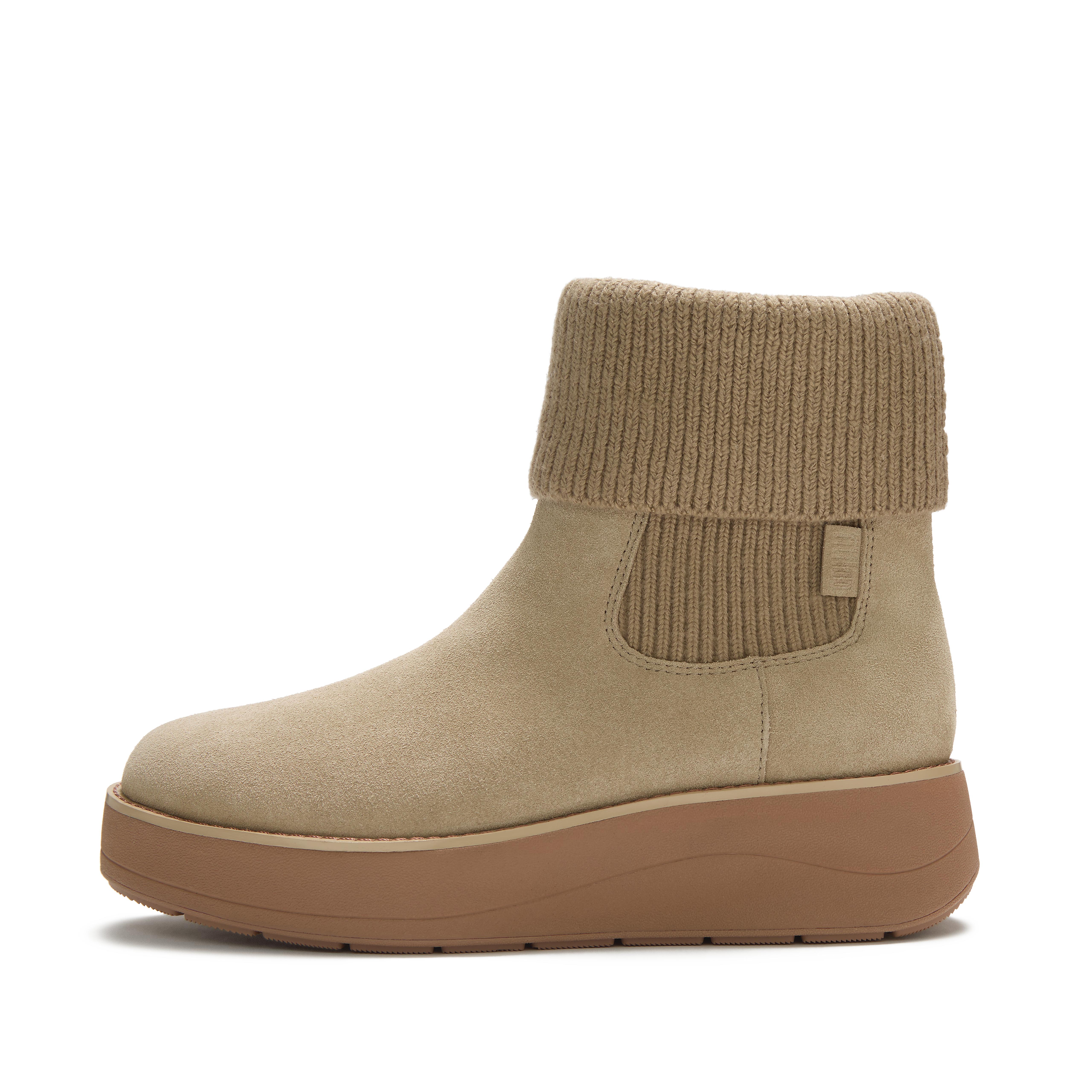 FitFlop GEN-FF Roam Suede Boots - Cappuccino