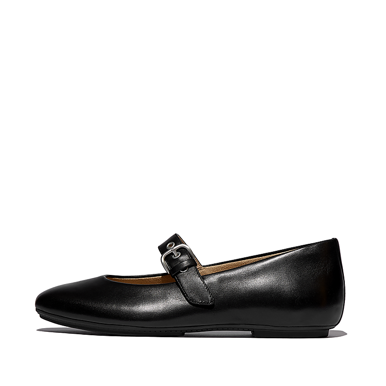 DELICATO Soft Leather Mary Janes